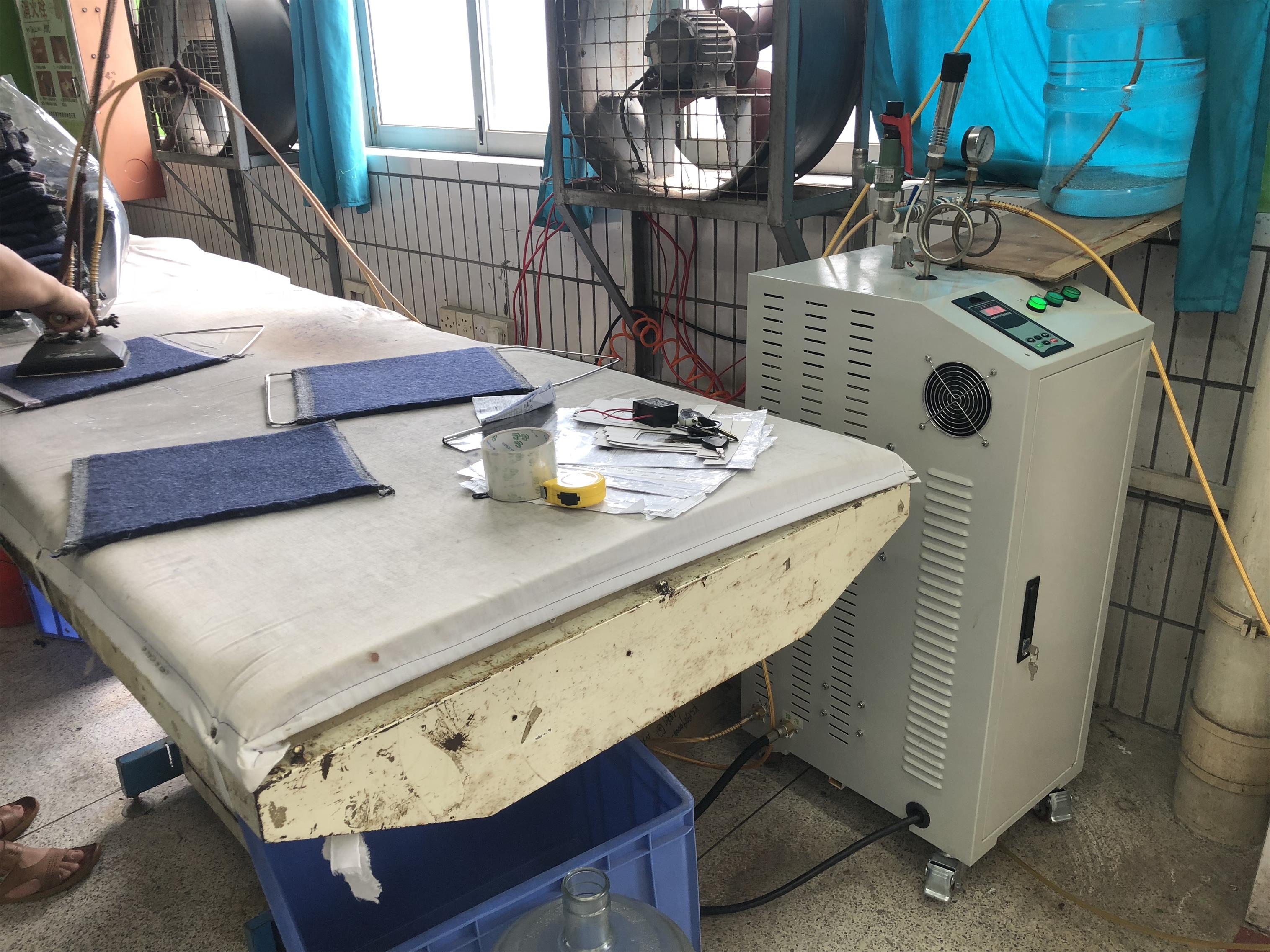 制衣廠用電磁蒸汽發生器