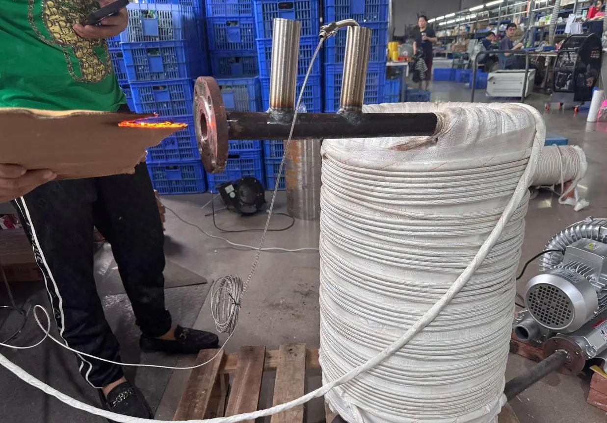 廢氣處理電磁感應(yīng)加熱線圈