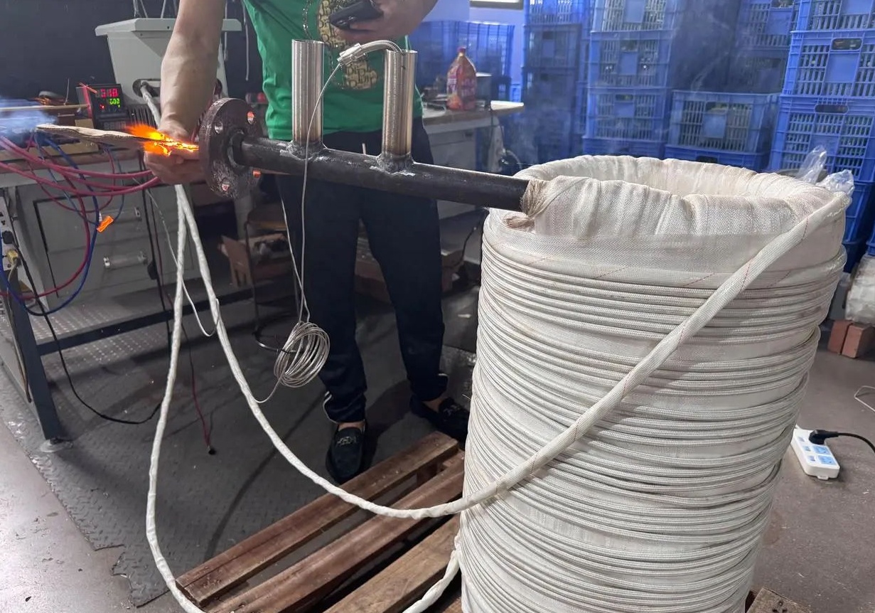 廢氣處理電磁感應加熱器