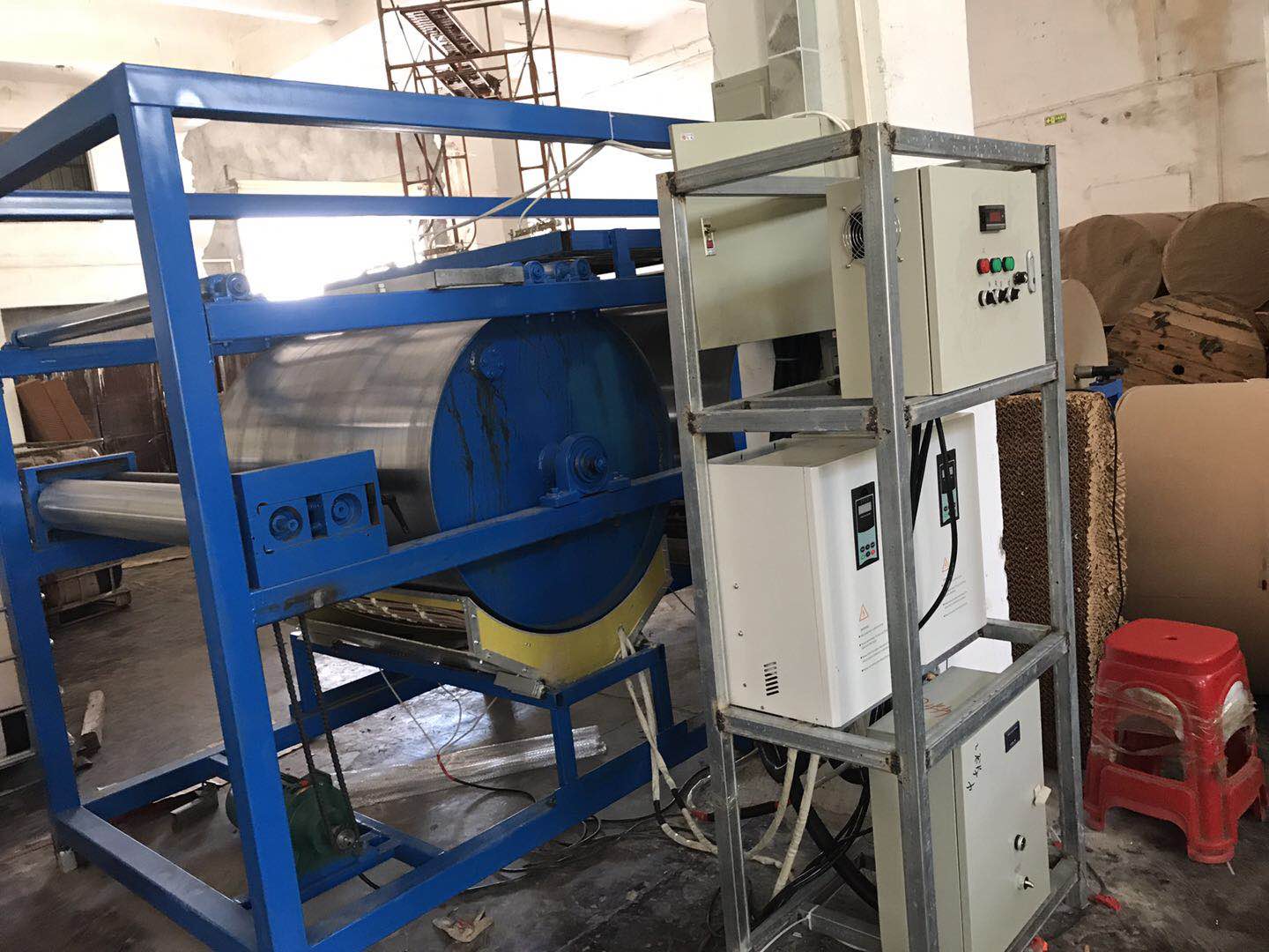 滾筒濕簾烘干電磁加熱器